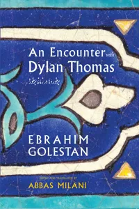 An Encounter with Dylan Thomas_cover