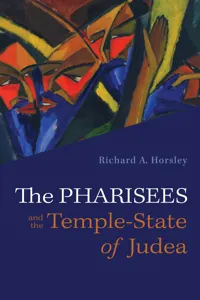The Pharisees and the Temple-State of Judea_cover