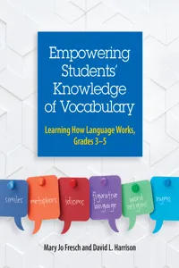 Empowering Students' Knowledge of Vocabulary_cover