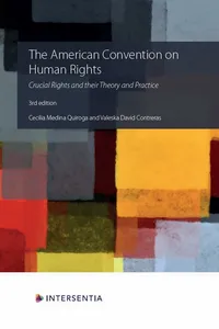 The American Convention on Human Rights, 3rd edition_cover