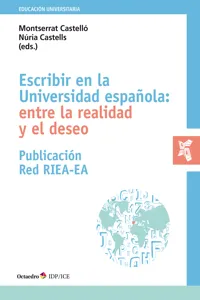 Escribir en la Universidad española: entre la realidad y el deseo_cover