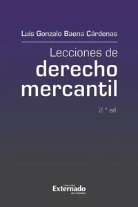 Lecciones de derecho mercantil, 2.ª ed._cover