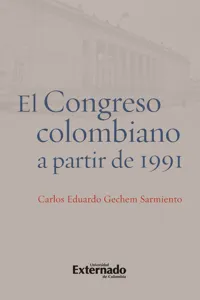 El congreso colombiano a partir 1991_cover
