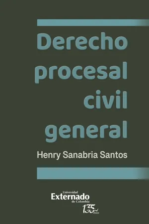 Derecho procesal civil general.