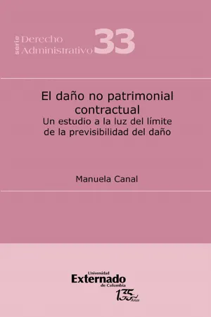 El daño no patrimonial contractual : un estudio a la luz del límite de la previ*bilidad del daño