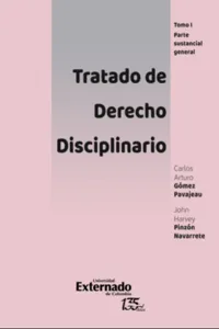 Tratado de derecho disciplinario, tomo I: Parte sustancial general_cover