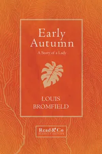 Early Autumn - A Story of a Lady_cover