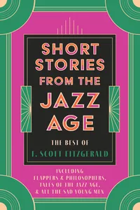 Short Stories from the Jazz Age - The Best of F. Scott Fitzgerald_cover