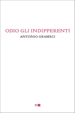 Odio gli indifferenti