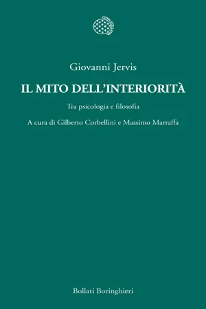 Il mito dell'interiorità