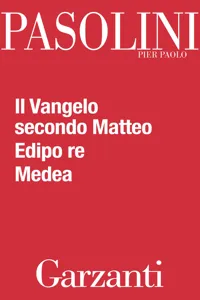 Il Vangelo secondo Matteo - Edipo re - Medea_cover