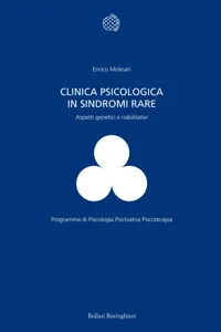 Clinica psicologica in sindromi rare_cover