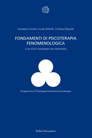 Fondamenti di psicoterapia fenomenologica