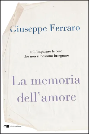 La memoria dell'amore