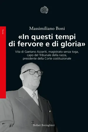 «In questi tempi di fervore e di gloria»