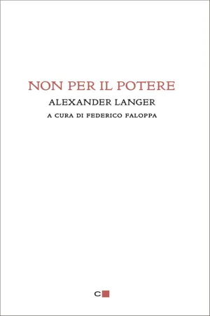 Non per il potere