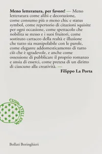 Meno letteratura per favore!_cover