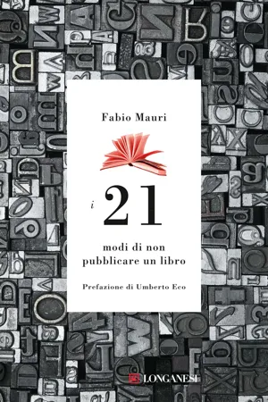 I 21 modi di non pubblicare un libro