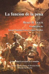 La funcion de la pena_cover