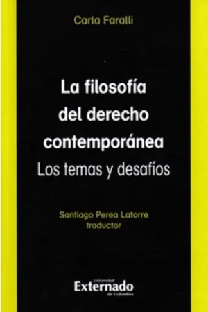 La filosofía del derecho contemporánea