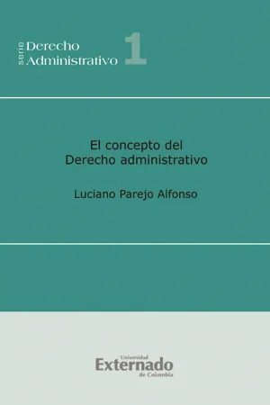 El concepto del Derecho administrativo
