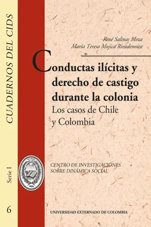 Conductas ilícitas y derecho de castigo durante la colonia. los casos de chile y colombia