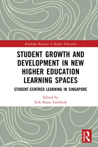 Student Growth and Development in New Higher Education Learning Spaces_cover