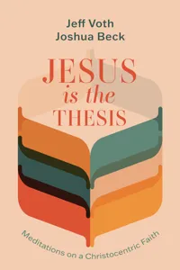 Jesus Is the Thesis_cover