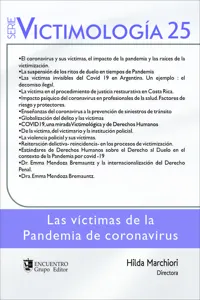 Victimología 25. Las víctimas de la pandemia de coronavirus_cover