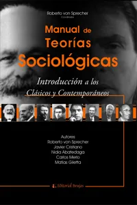 Manual de teorías sociológicas. Introducción a los clásicos y contemporáneos_cover