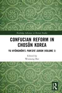 Confucian Reform in Chosŏn Korea_cover