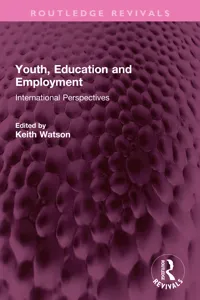 Youth, Education and Employment_cover