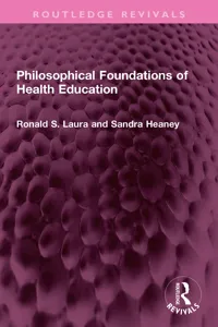 Philosophical Foundations of Health Education_cover