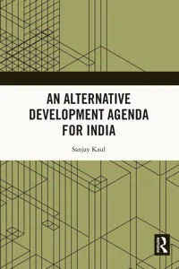 An Alternative Development Agenda for India_cover