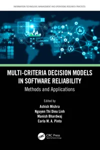 Multi-Criteria Decision Models in Software Reliability_cover
