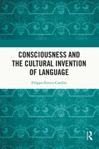 Consciousness and the Cultural Invention of Language_cover