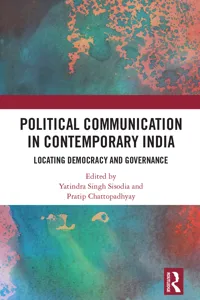 Political Communication in Contemporary India_cover