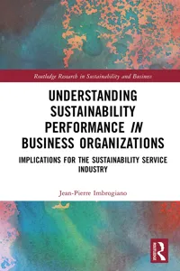 Understanding Sustainability Performance in Business Organizations_cover