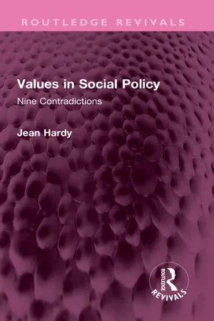 Values in Social Policy