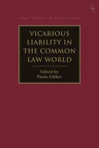 Vicarious Liability in the Common Law World_cover