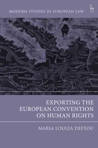 Exporting the European Convention on Human Rights_cover