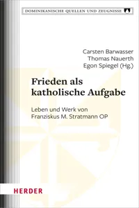 Frieden als katholische Aufgabe_cover