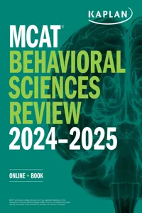 MCAT Behavioral Sciences Review 2024-2025_cover