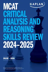 MCAT Critical Analysis and Reasoning Skills Review 2024-2025_cover