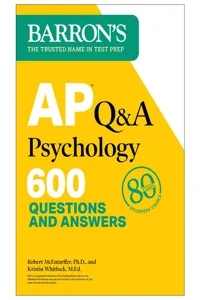 AP Q&A Psychology, Second Edition: 600 Questions and Answers_cover