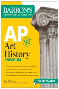 AP Art History Premium, Sixth Edition: Prep Book with 5 Practice Tests + Comprehensive Review + Online Practice_cover