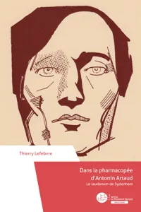 Dans la pharmacopée d'Antonin Artaud_cover