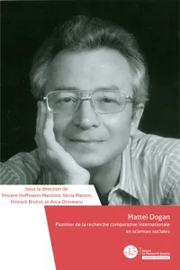 Mattei Dogan. Pionnier de la recherche comparative internationale en sciences sociales_cover