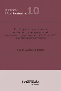 El Pliego de Condiciones en la Contratación Estatal_cover