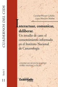 Interactuar, comunicar, deliberar_cover